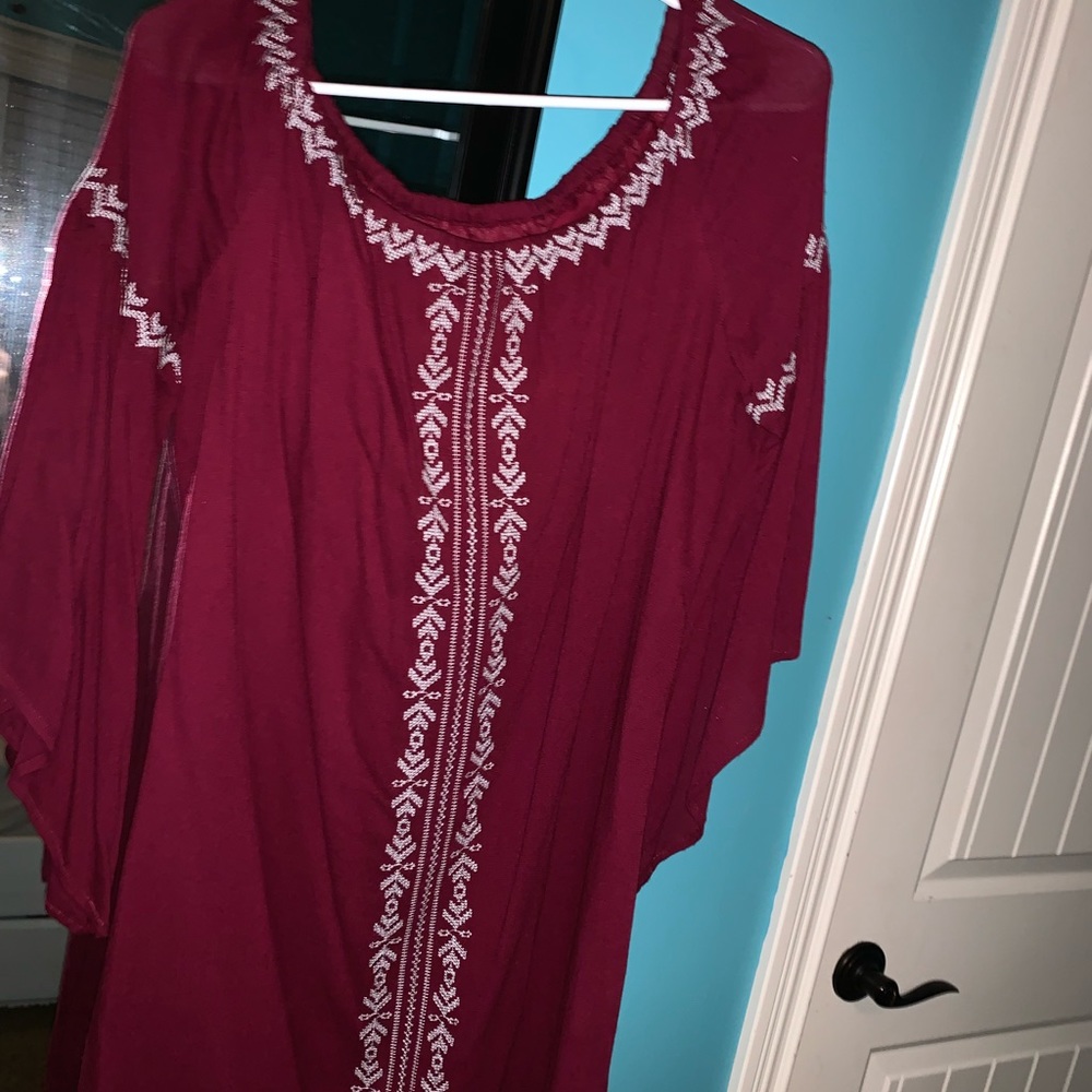 Joy joy off the shoulder dress